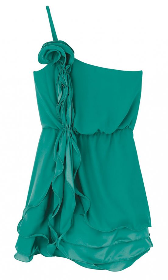 Oasis Green Dress, £65 - In Store Only