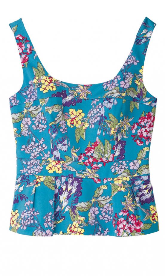 Oasis Geranium Print Top, £38