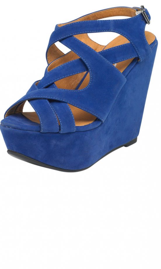 Office Blue Wedge, £60