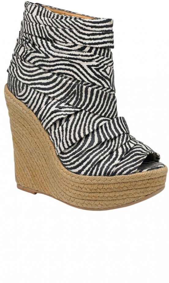 Office Natural Plaited Wedges, £70