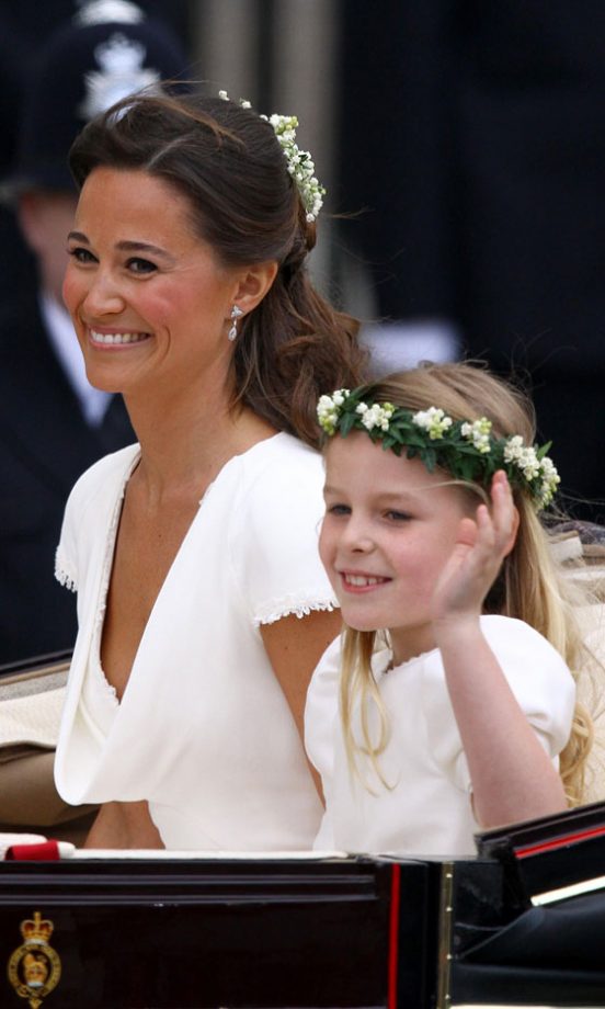 Pippa Middleton At The Royal Wedding Of Kate Middleton And Prince William, 2011