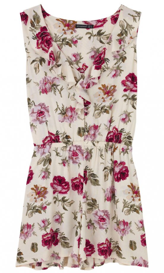 Primark Rose Print Dress - In Stores Only