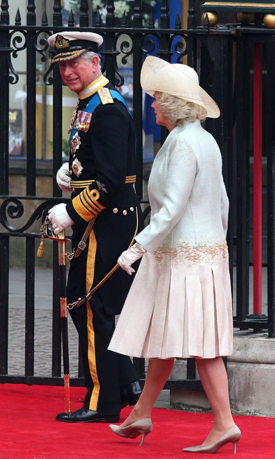 The Prince of Wales And The Duchess of Cornwall Arrive At The Royal Wedding Of Kate Middleton And Prince William, 2011