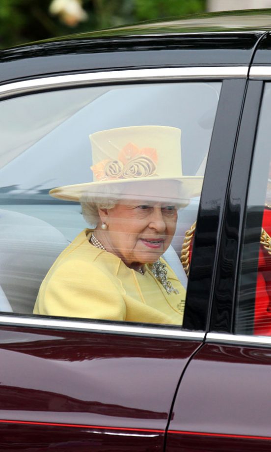 Queen Elizabeth II Arrives At The Royal Wedding Of Kate Middleton And Prince William, 2011