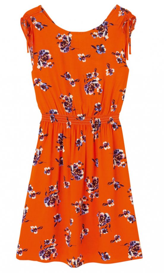 River Island Orange Floral Dress, £29.99 - In Store Only