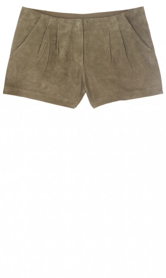Silence + Noise Suede Shorts, £120