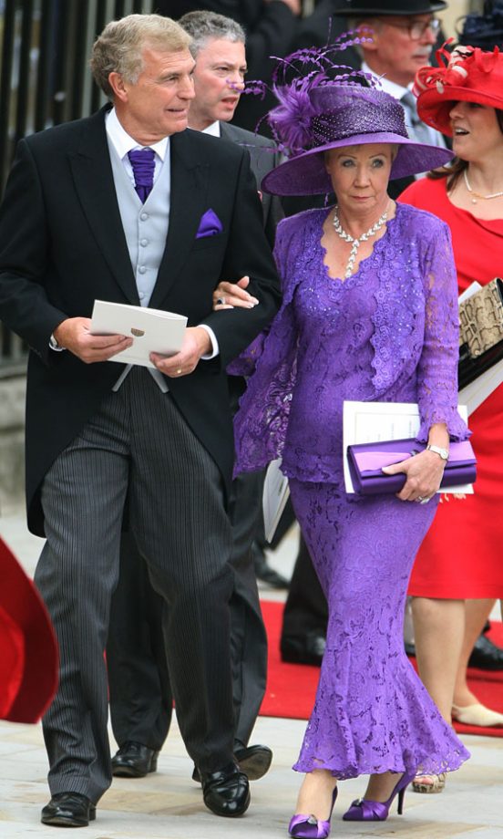 Sir Trevor Brooking And Lorna Brooking Arrive At The Royal Wedding Of Kate Middleton And Prince William, 2011