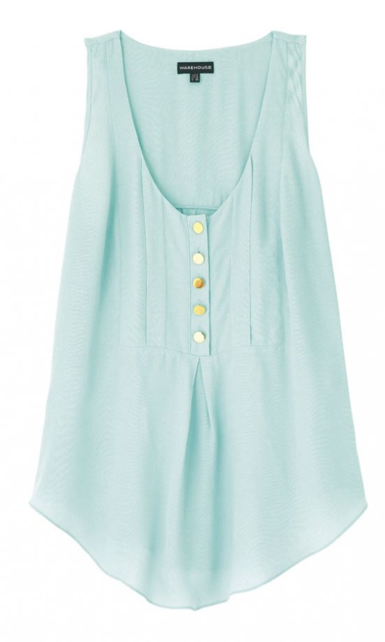 Warehouse Bib Detail Vest, £40