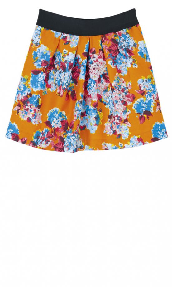 Zara Floral Print Skirt, £25.99 - In Stores Only