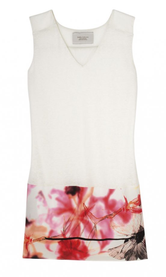 Zara Collection White Dress, £25.99 - In Stores Only