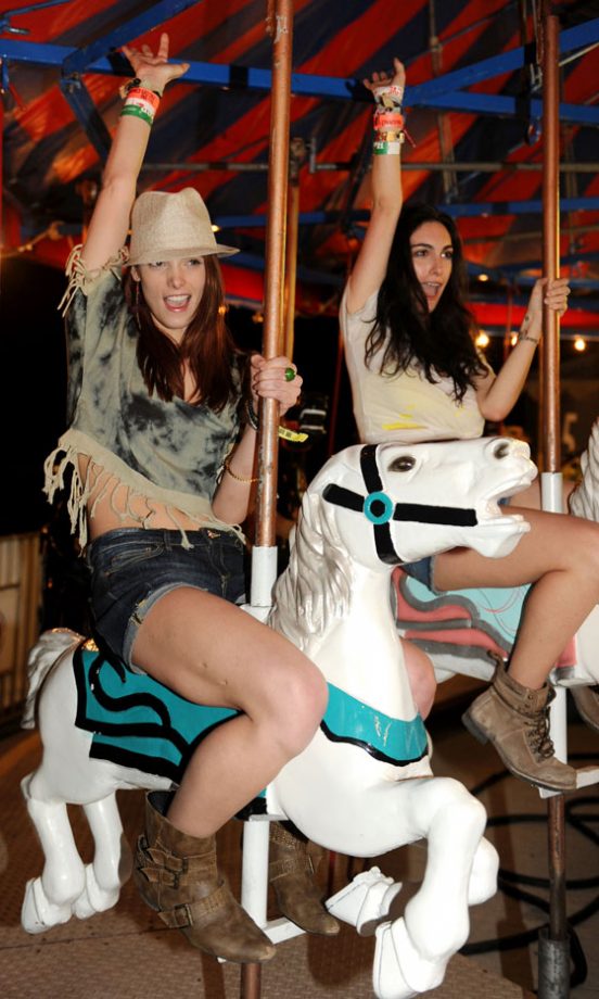 Ashley Greene At Coachella Music Festival 2011
