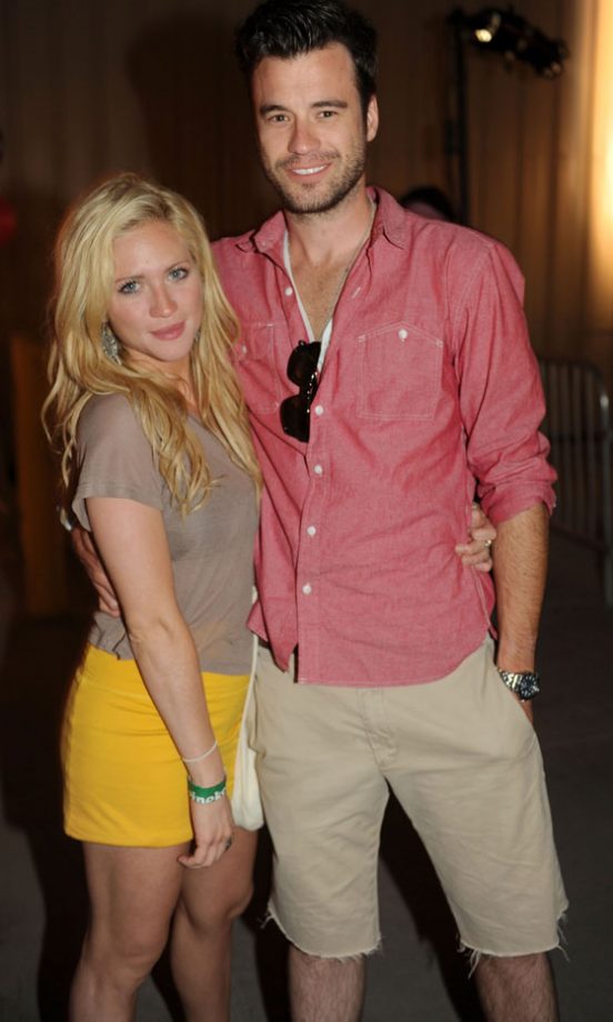 Brittany Snow And Ryan Rottman At Coachella Music Festival 2011