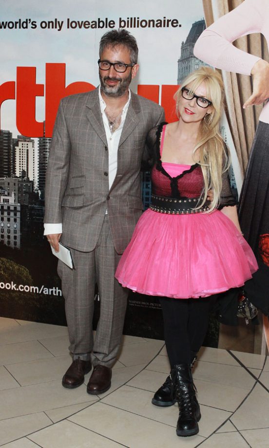 David Baddiel And Morwenna Banks At The London Film Premiere Of Arthur, 2011