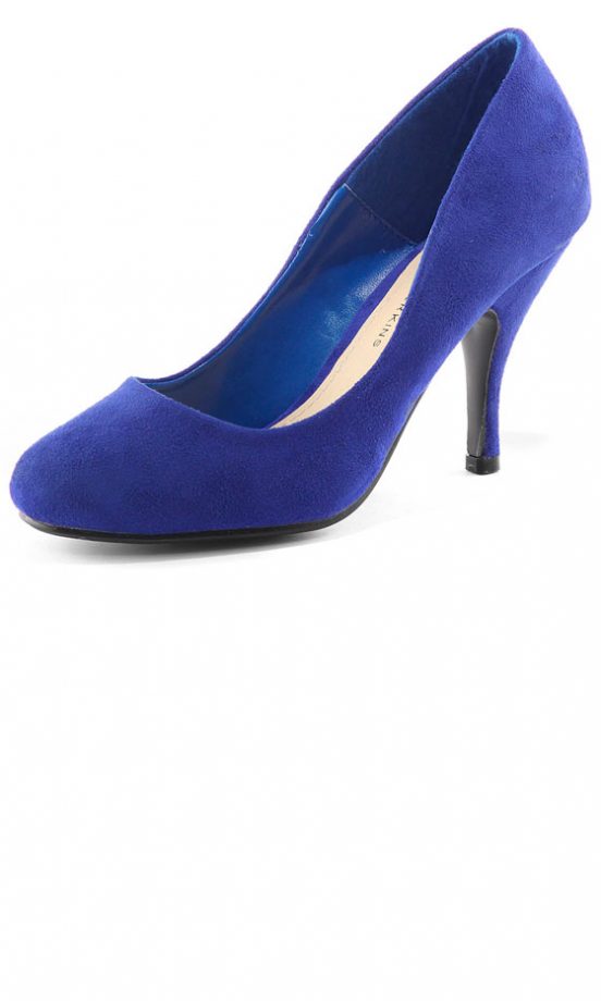 Dorothy Perkins Blue Court Shoe, £25