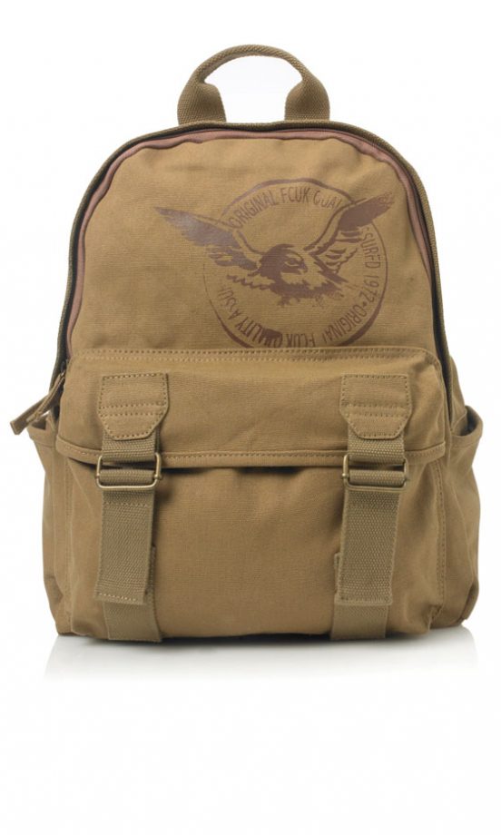 French Connection Core Canvas Rucksack Bag, £42