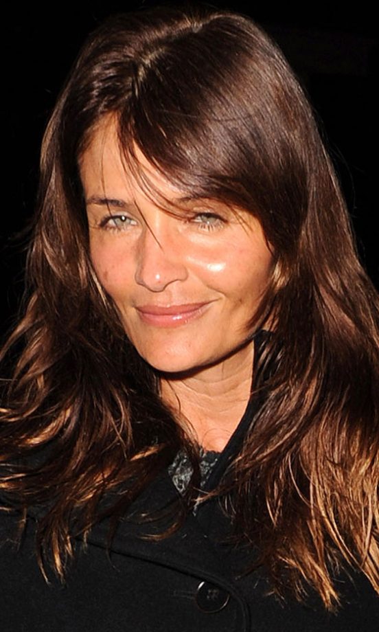 Helena Christensen's Super Glossy Hairstyle Is Giving Us Serious Hair Envy, 2011