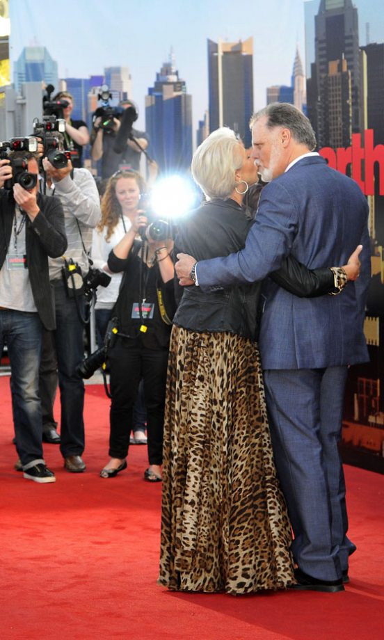 Helen Mirren And Taylor Hackford At The London Film Premiere Of Arthur, 2011