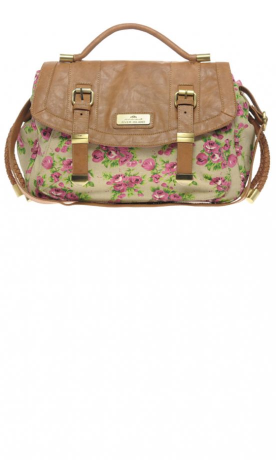 River Island Floral Satchel, £37