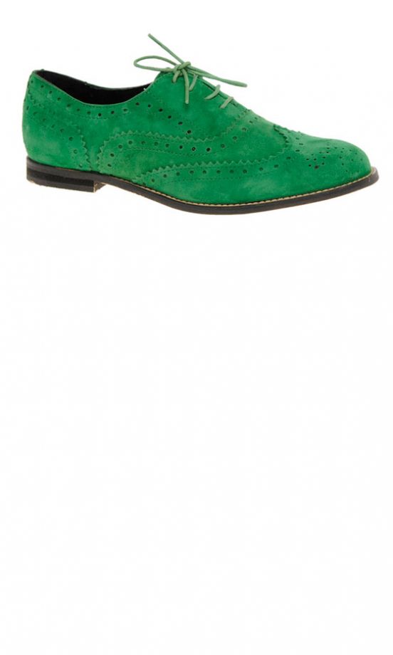 Asos Green Brogue Shoe, £35