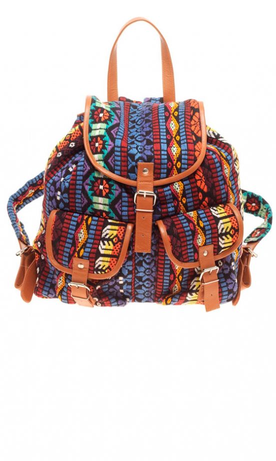 Asos Embroidered Aztec Rucksack, £45