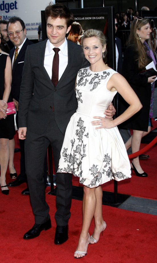 Reese Witherspoon Hits The Red Carpet With Robert Pattinson At The New York Film Premiere Of Water for Elephants, 2011