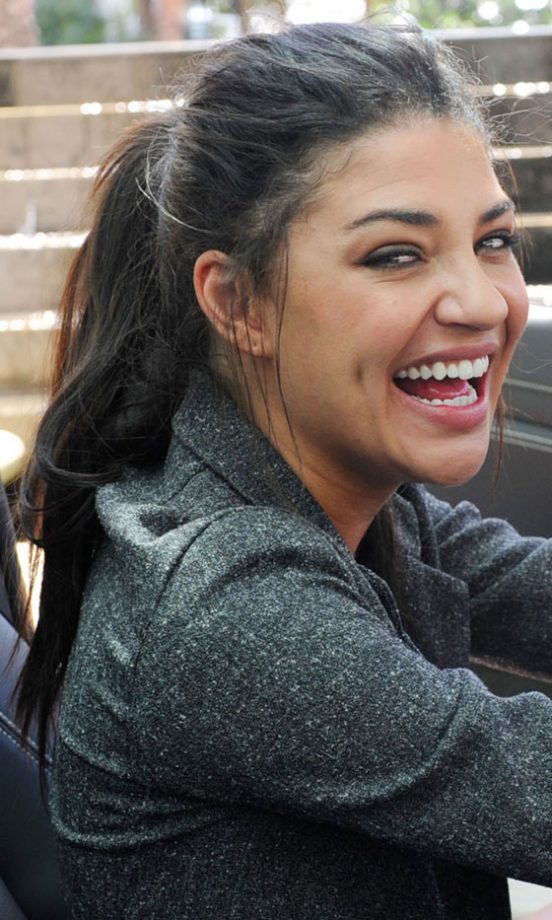 Jessica Szohr's Bouncy Ponytail Completes Her Off-Duty Look, 2011