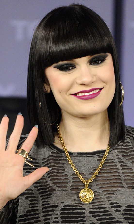 Jessie J's Trademark Bob Hairstyle Has Got Some Serious Shine Going On - Pass The Serum! 2011