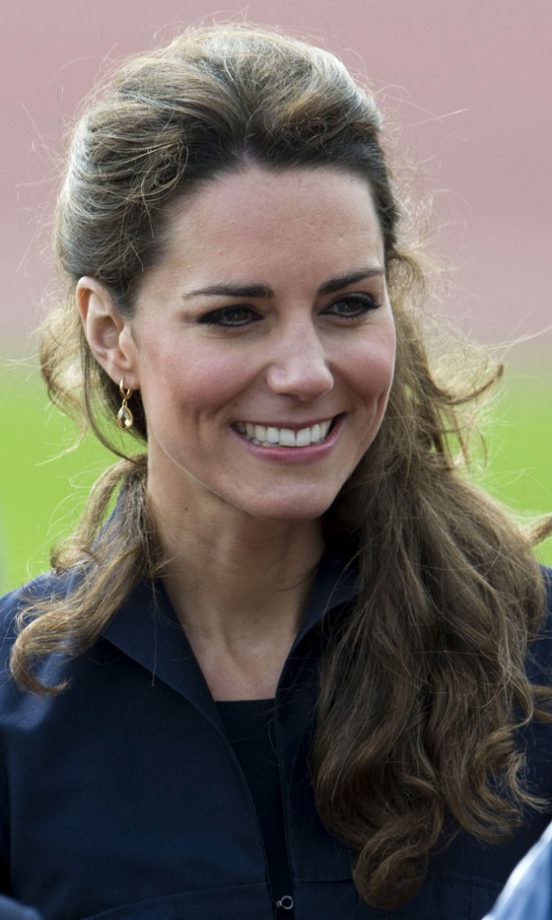 Kate Middleton's Side-Swept Hair Is Fit For A Princess, 2011