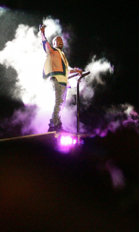 Kayne West Perfoms At Coachella Music Festival 2011