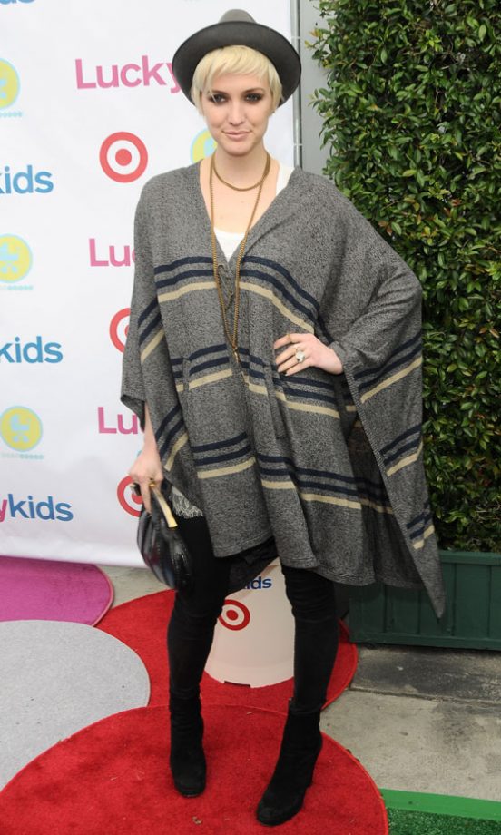 Ashlee Simpson At The Lucky Kids Magazine Launch Party 2011