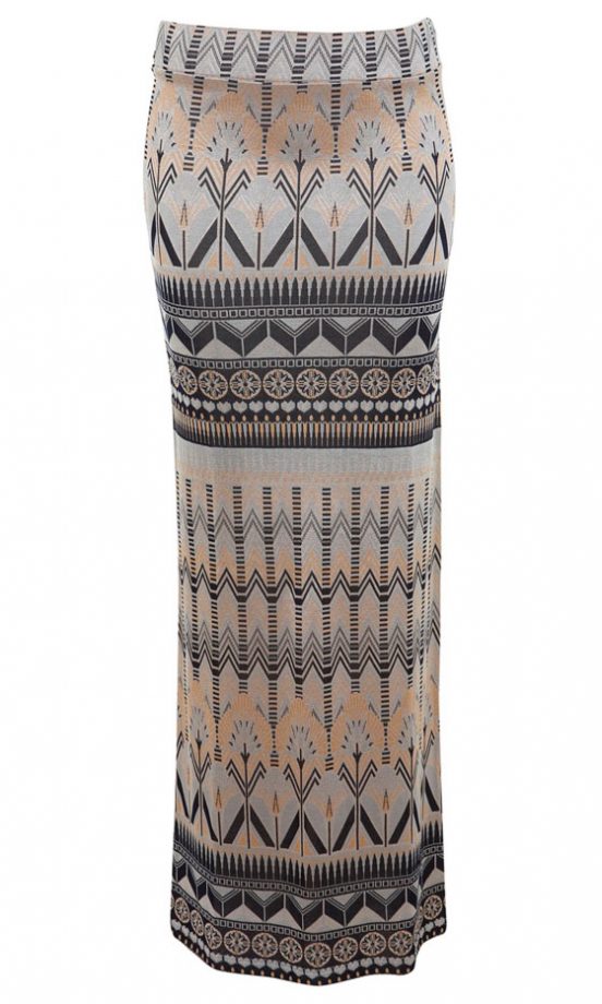 Miss Selfridge Aztec Maxi Skirt, £34