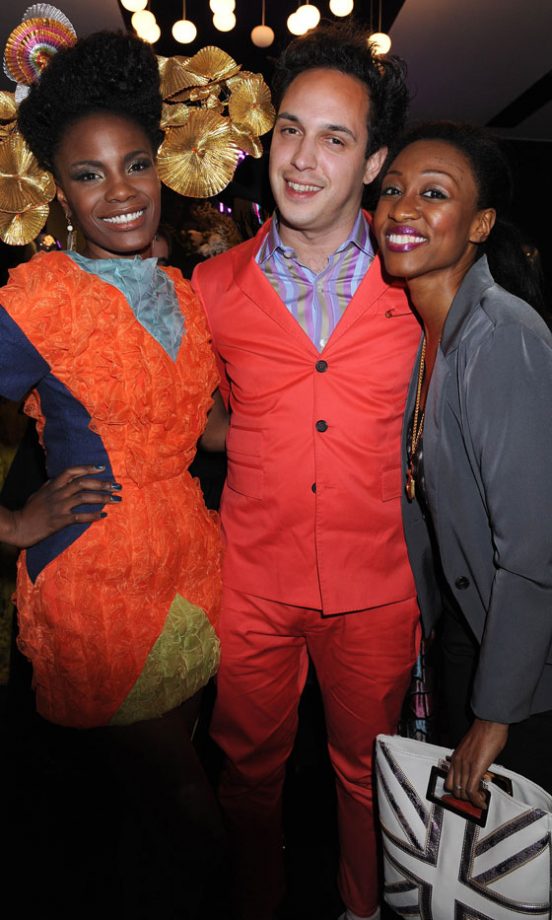 Shingia Shoniwa, Dan Smith And Beverley Knight At The Fashion For Relief Pop-Up Shop Opening In Westfield, 2011