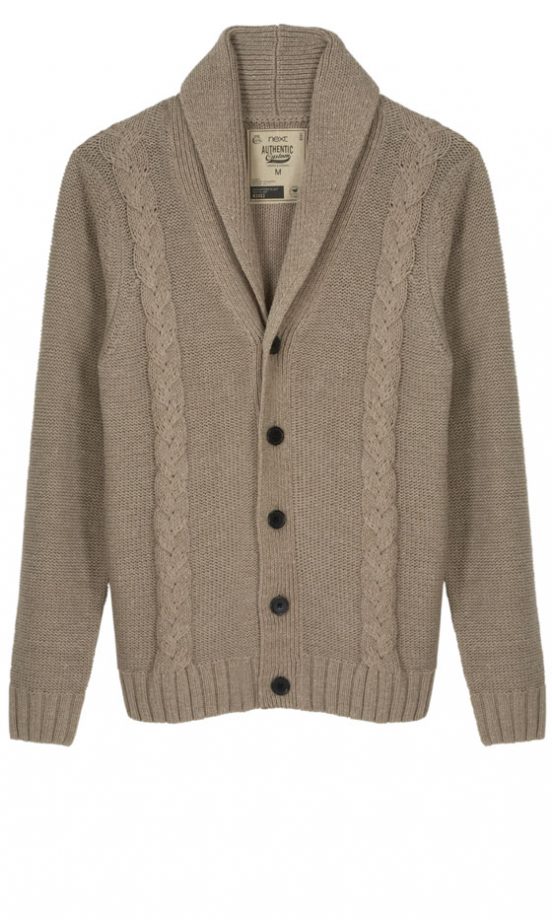 Next Stone Cable Knit Cardigan, £50 (In Stores Only)