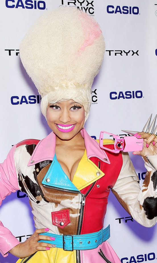 Nicki Minaj At The Casio Tryx Camera Launch Event In New York, 2011