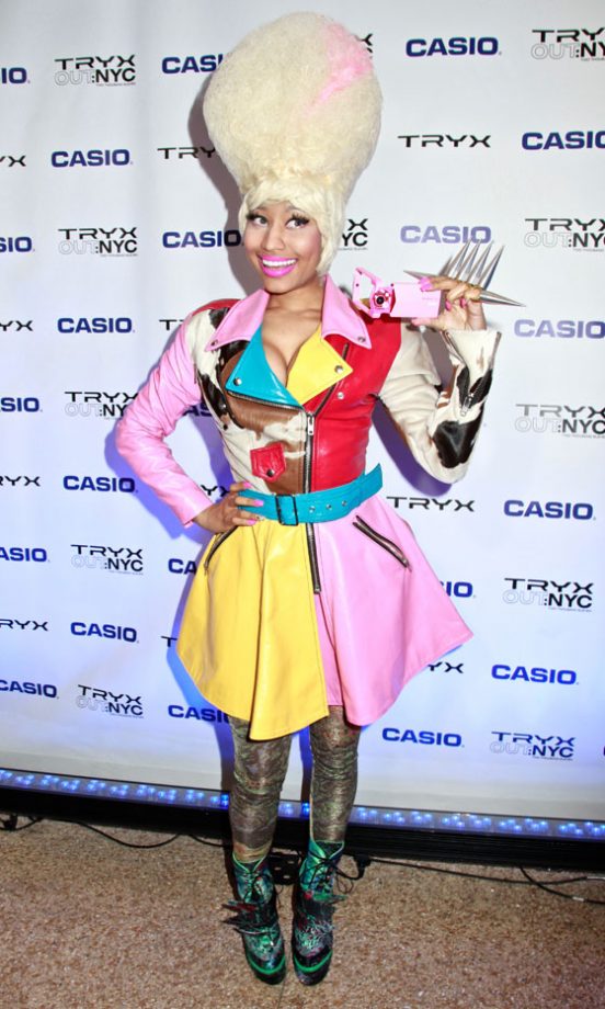 Nicki Minaj At The Casio Tryx Camera Launch Event In New York, 2011