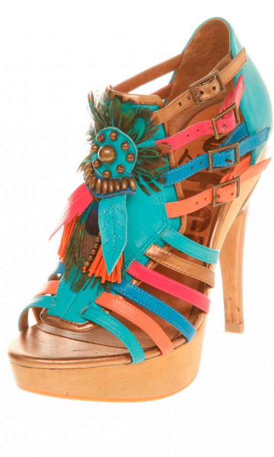 Office Multi-Coloured Sandals, £65
