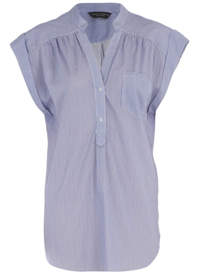 Dorothy Perkins Blue Stripe Shirt, £28