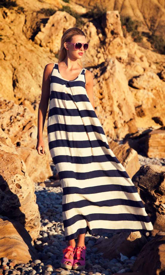 Primark Striped Maxi Dress, £16 - In Stores Now
