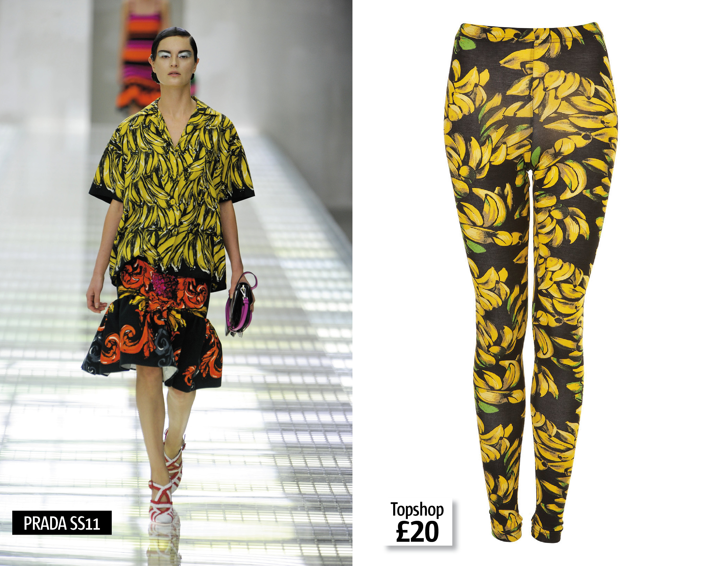 Banana trousers - a fruity trend of fashion Banana trousers - a fruity trend of fashion