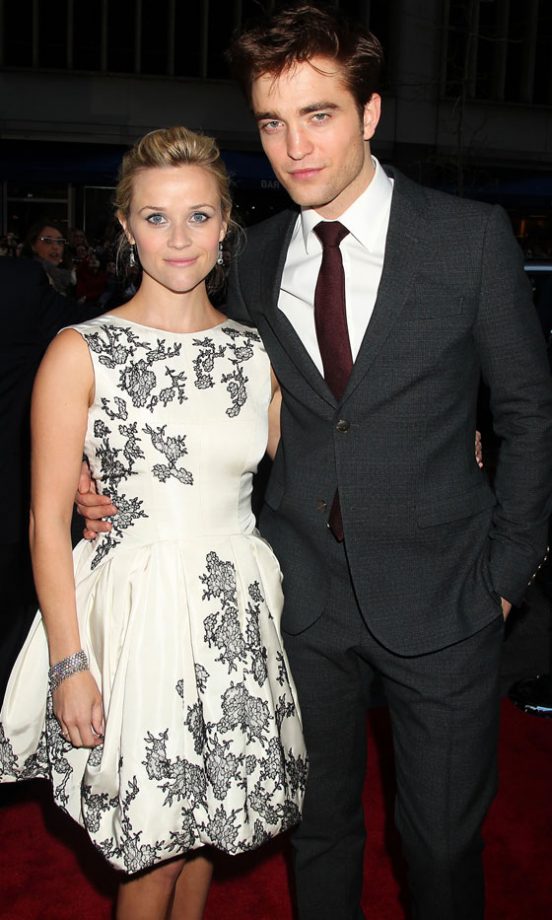 Reese Witherspoon And Robert Pattinson At The New York Film Premiere Of Water For Elephants, 2011