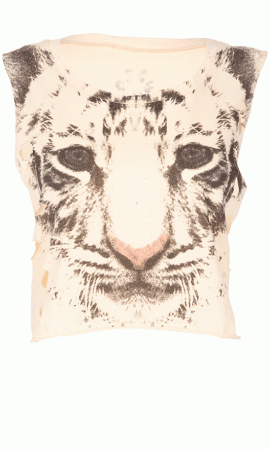 Republic Crafted Tiger Oversized Crop Top, £16.99
