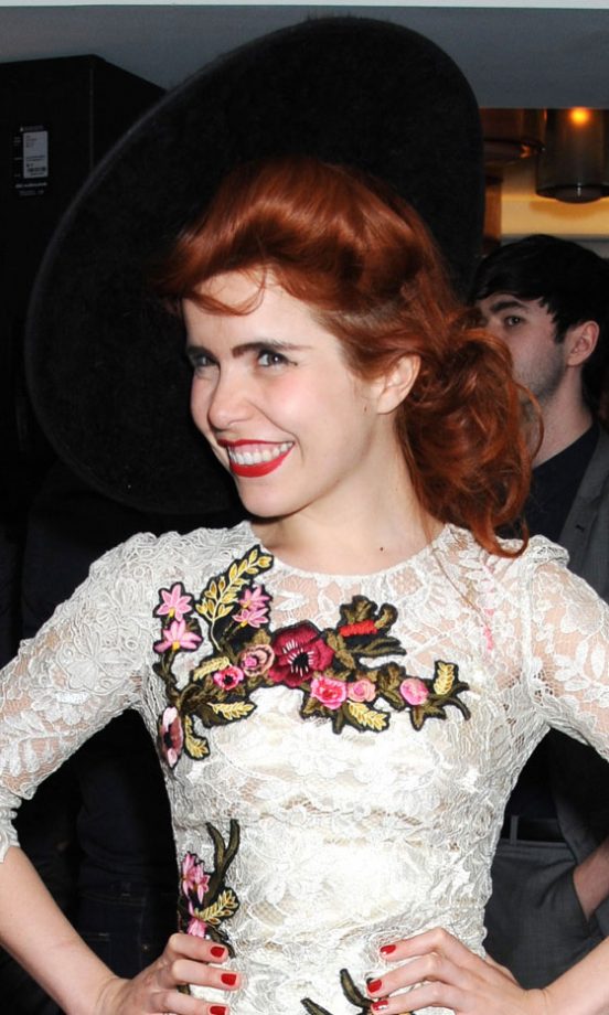 Paloma Faith Rocks A Retro Hairstyle In London, 2011