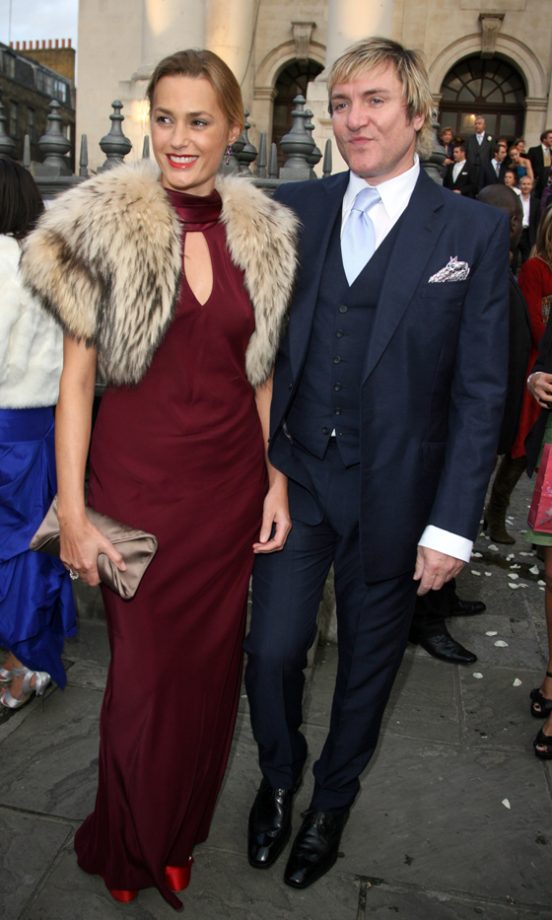 Yasmin Le Bon And Simon Le Bon At A Friend's Wedding In London, October 2009