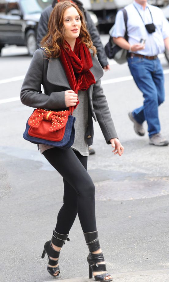 Leighton Meester Shopping In New York, 2009