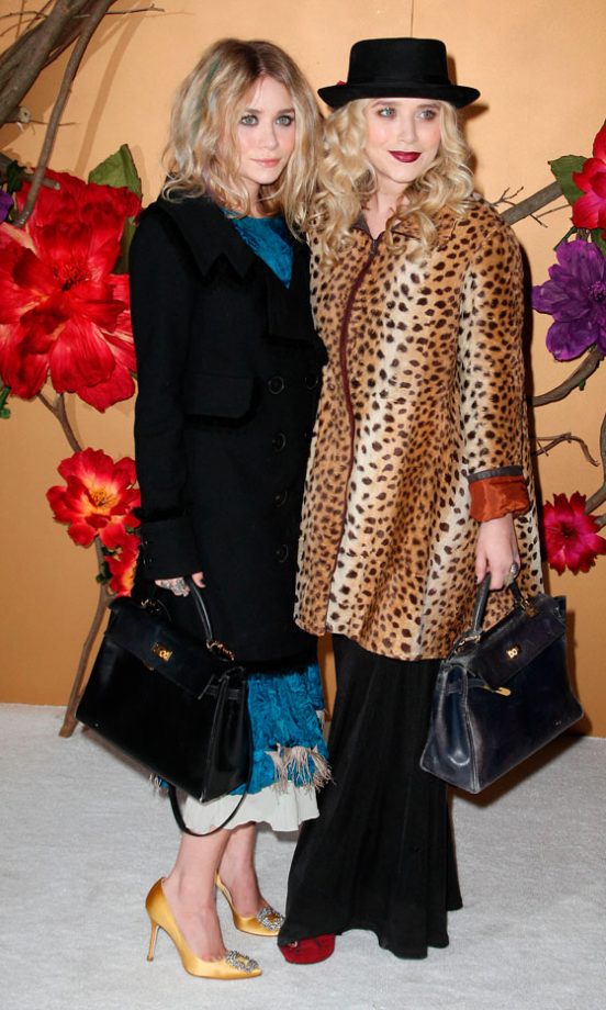 Ashley Olsen And Mary-Kate Olsen Work Quirky Charm At A Film Benefit Honouring Tim Burton, November 2009