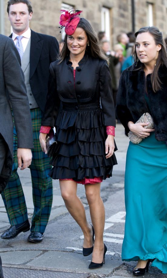 Pippa Middleton, Possibly The World's Most Famous Bridesmaid, At A Friends' Wedding, February 2011