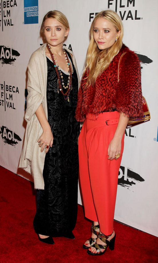 Ashley Olsen And Mary-Kate Olsen At The Union Film Premiere In New York, April 2011
