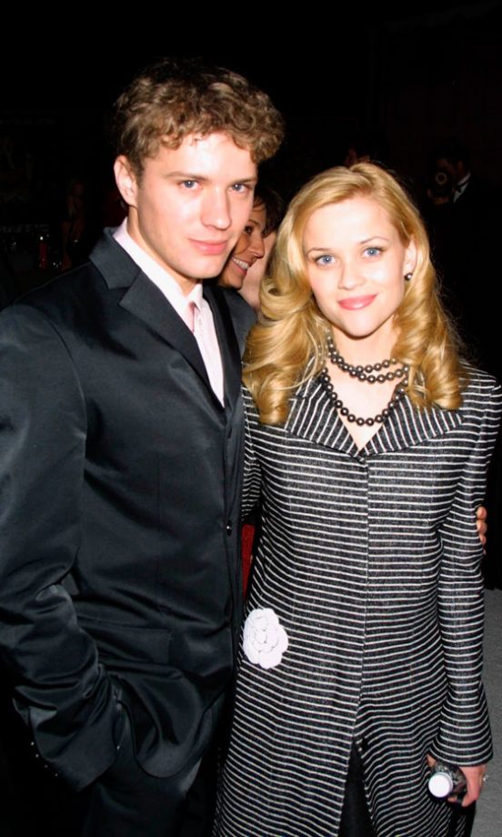 Reese Witherspoon And Ryan Phillippe At The Golden Globe Awards, 2001
