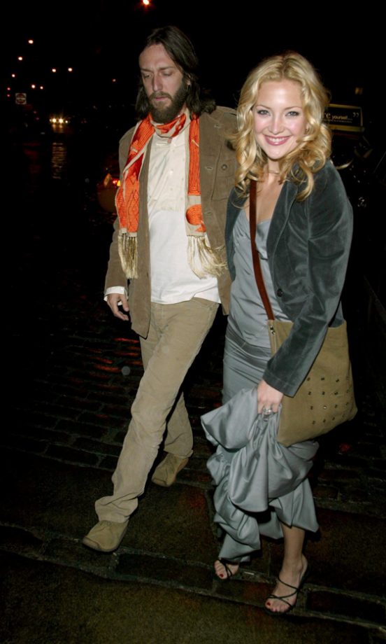 Kate Hudson And Her Ex-Husband Chris Robinson At Liv Tyler's Wedding To Royston Langdon In New York, April 2003