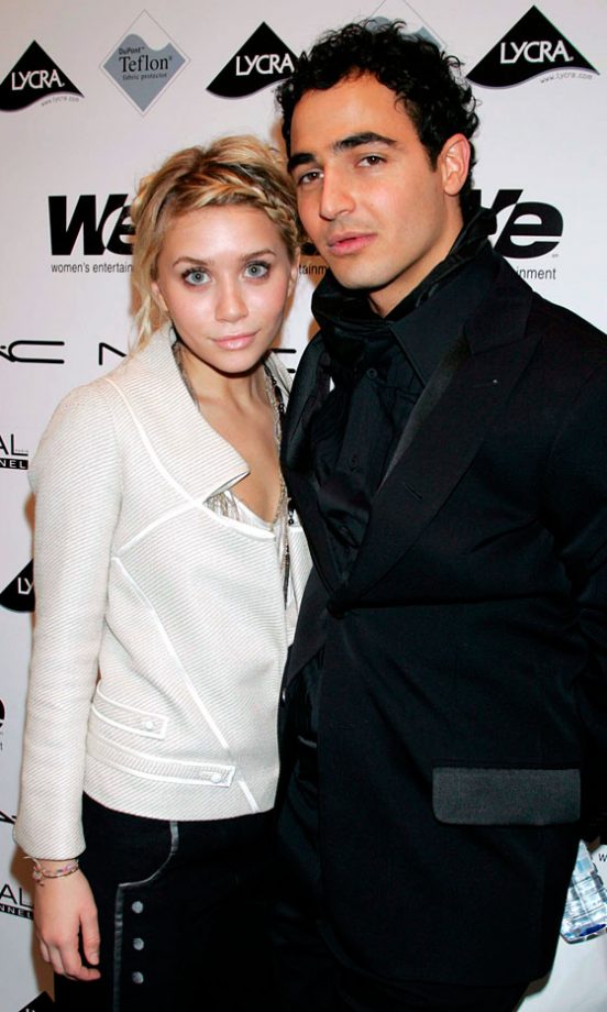 Ashley Olsen With Designer Zac Posen At His AW05 Show At New York Fashion Week, February 2005